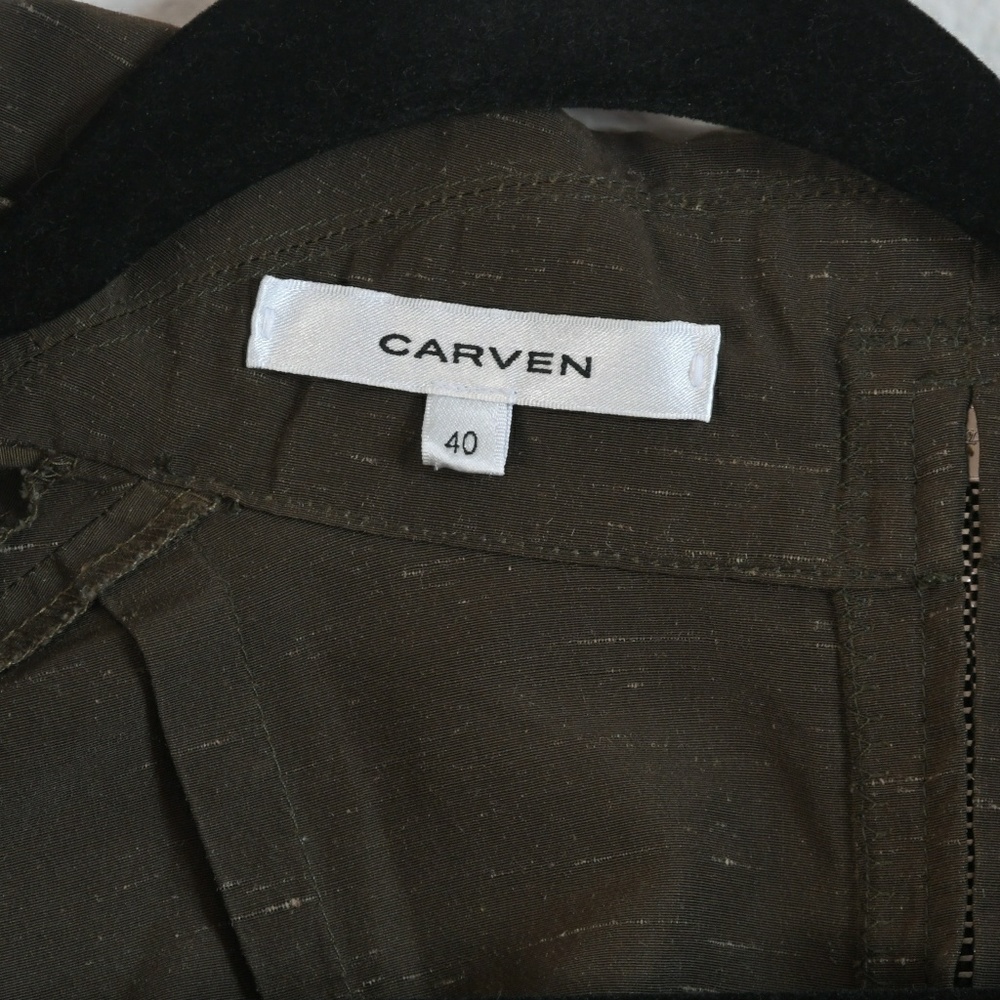 Carven Silk Blend Cowl Neck Shift Size 40/US 6 - Picture 5 of 6